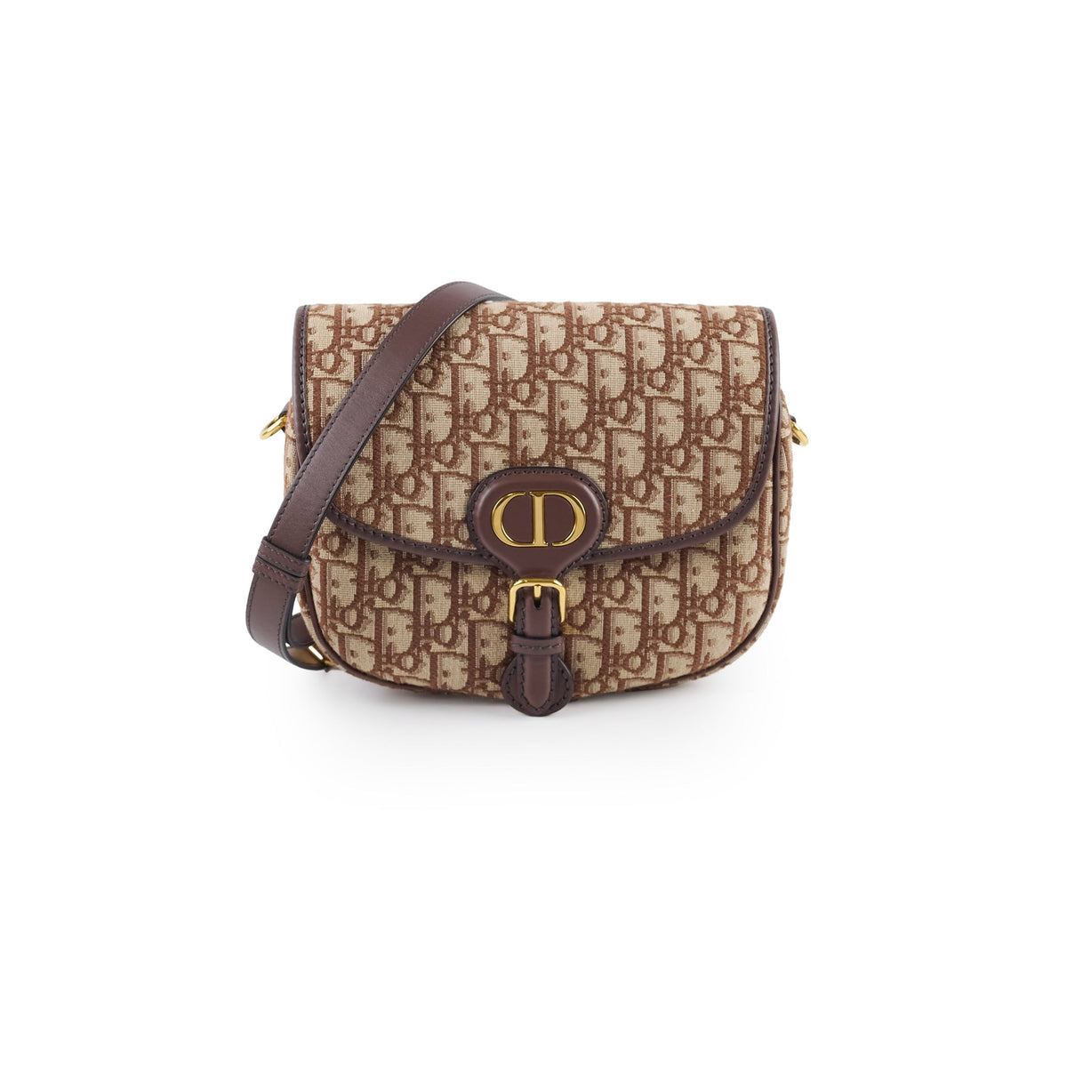 Christian Dior Medium Oblique Bobby Bag Brown - photo 1