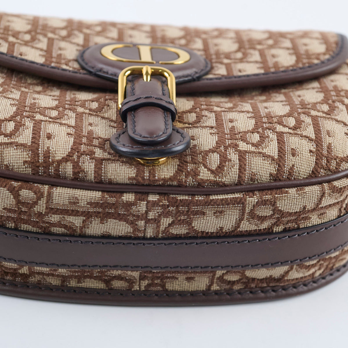 Christian Dior Medium Oblique Bobby Bag Brown - photo 12