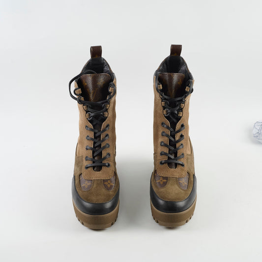 Louis Vuitton Women Boots Size 38 Multicolor/Monogram - photo 2