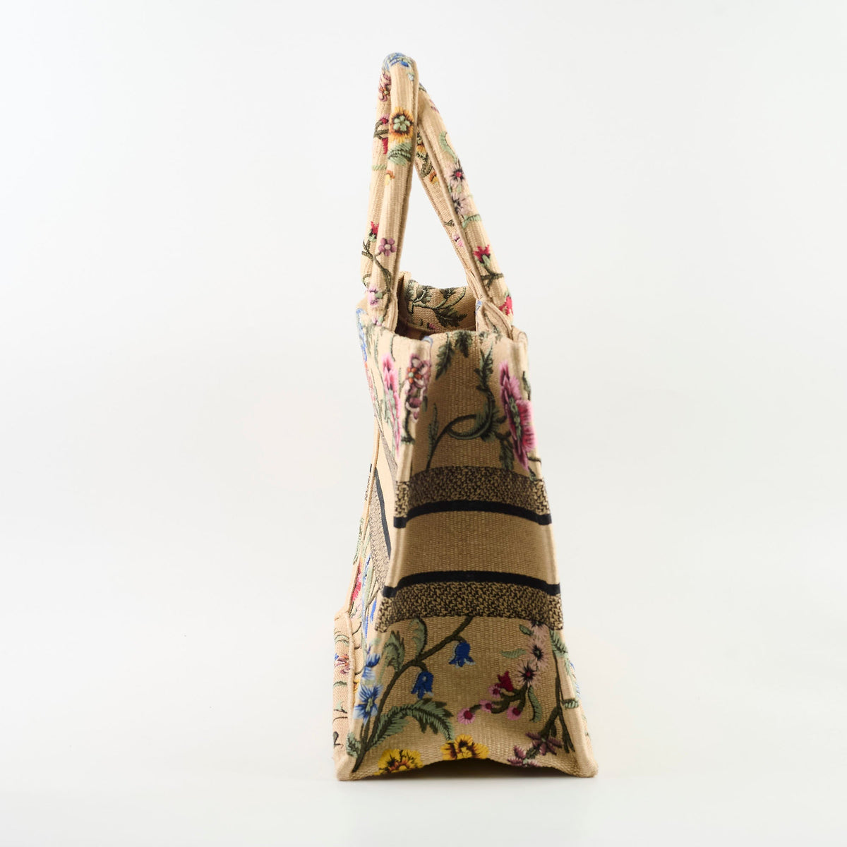 Dior Medium Book Tote Beige Floral - photo 3