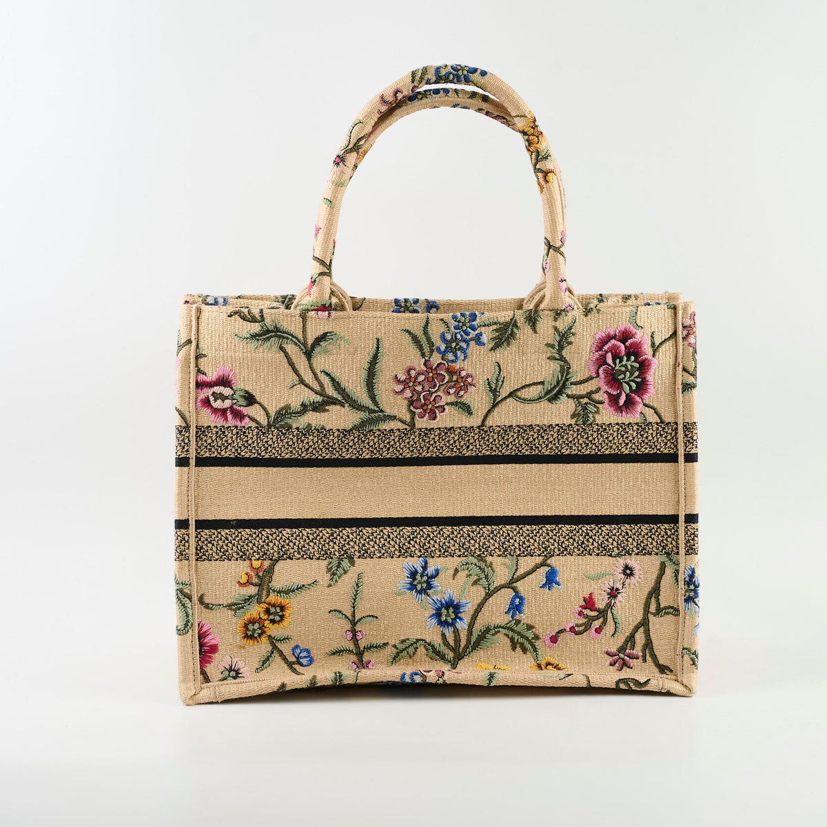 Dior Medium Book Tote Beige Floral - photo 2