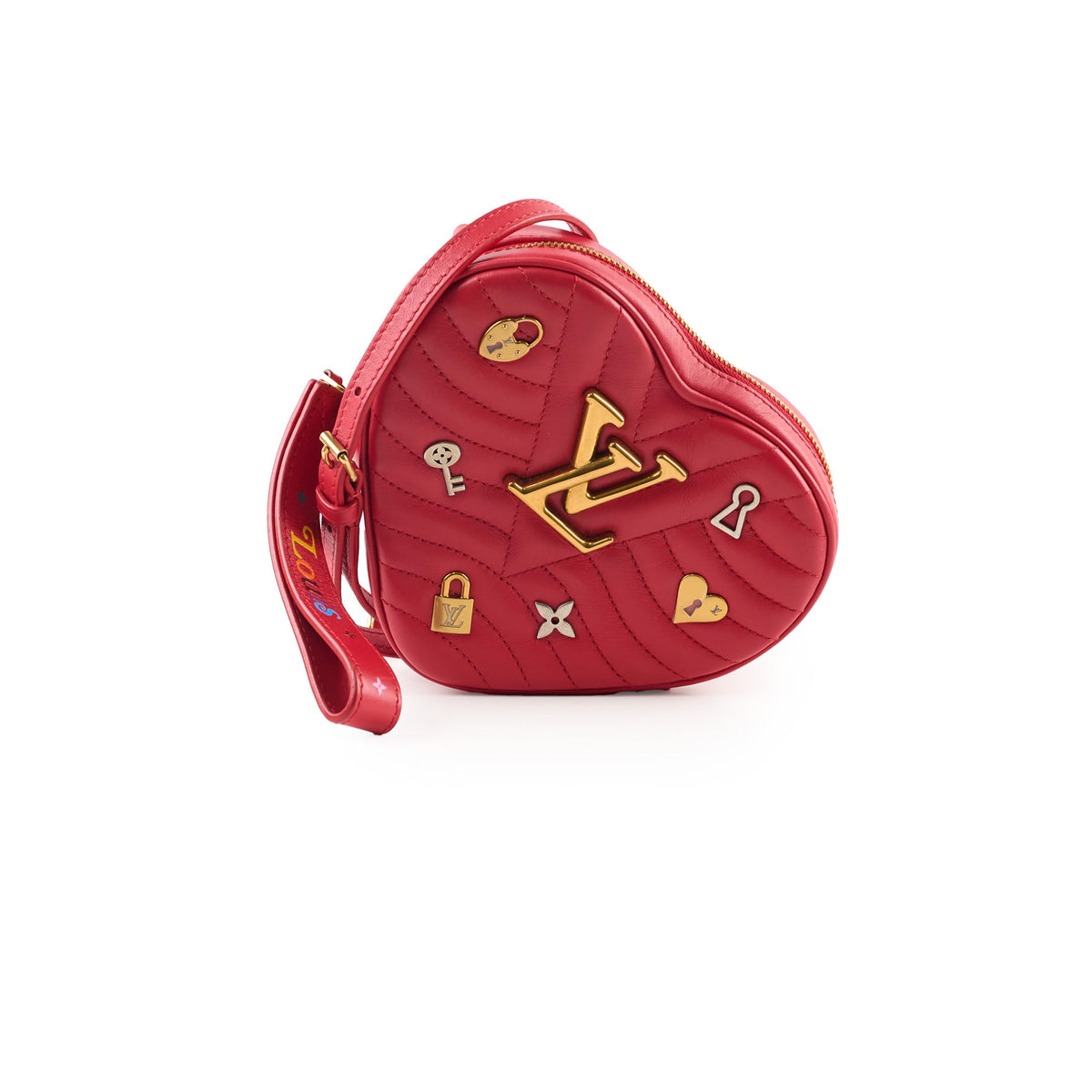 Louis Vuitton New Wave Heart Crossbody Red - photo 2