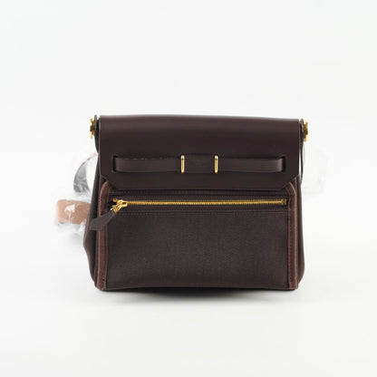 Hermes Mini Herbag Ebene/Chocolate - Stamp K - photo 2