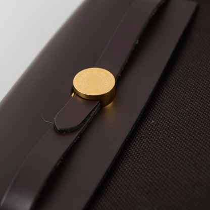 Hermes Mini Herbag Ebene/Chocolate - Stamp K - photo 6