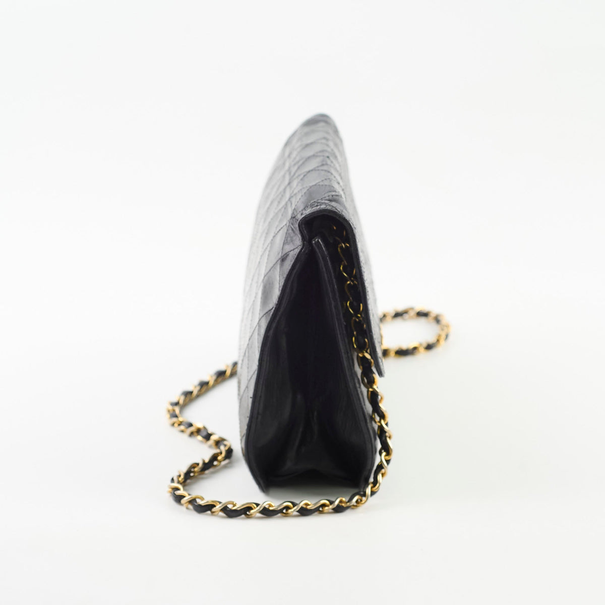 Chanel Vintage Square Flap Lambskin Black - photo 3