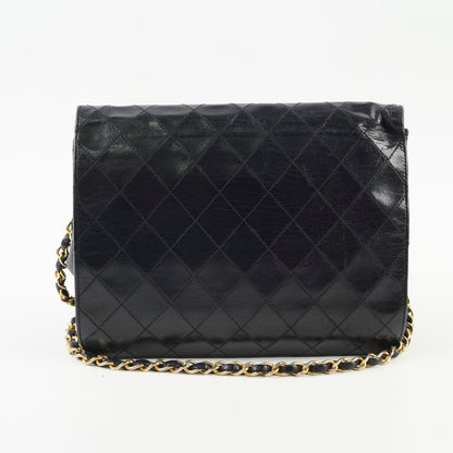 Chanel Vintage Square Flap Lambskin Black - photo 2