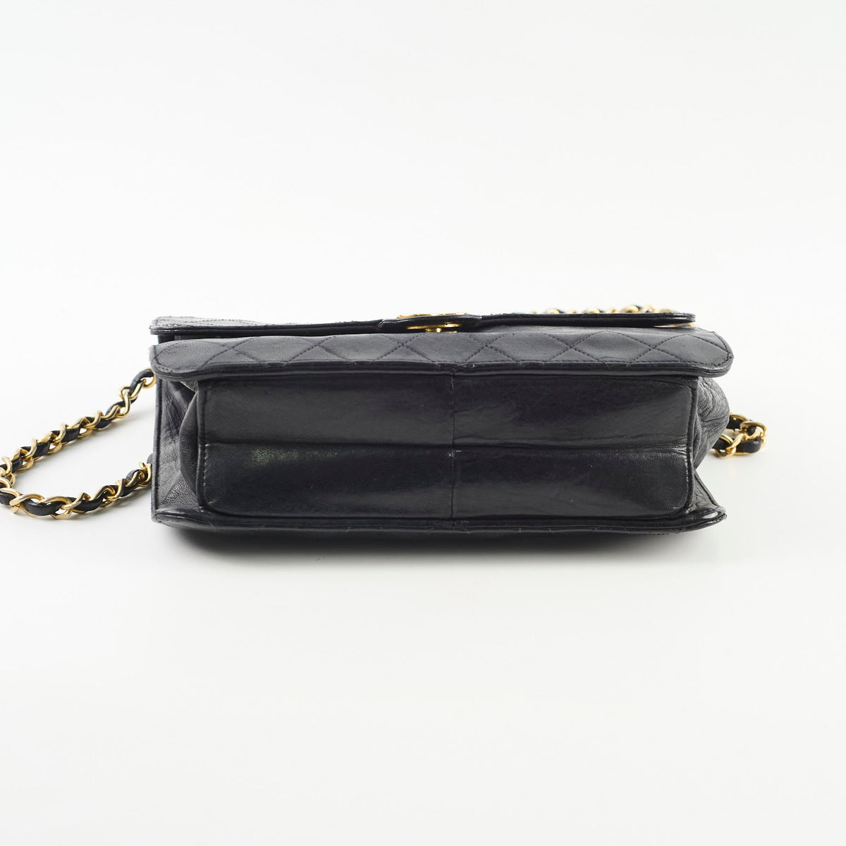 Chanel Vintage Square Flap Lambskin Black - photo 4