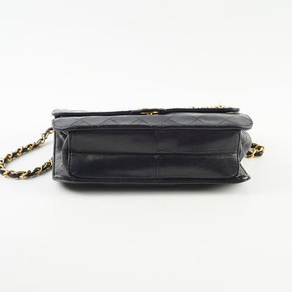 Chanel Vintage Square Flap Lambskin Black - photo 4
