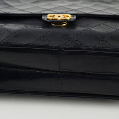 Chanel Vintage Square Flap Lambskin Black - photo 20