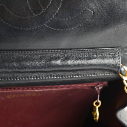 Chanel Vintage Square Flap Lambskin Black - photo 12