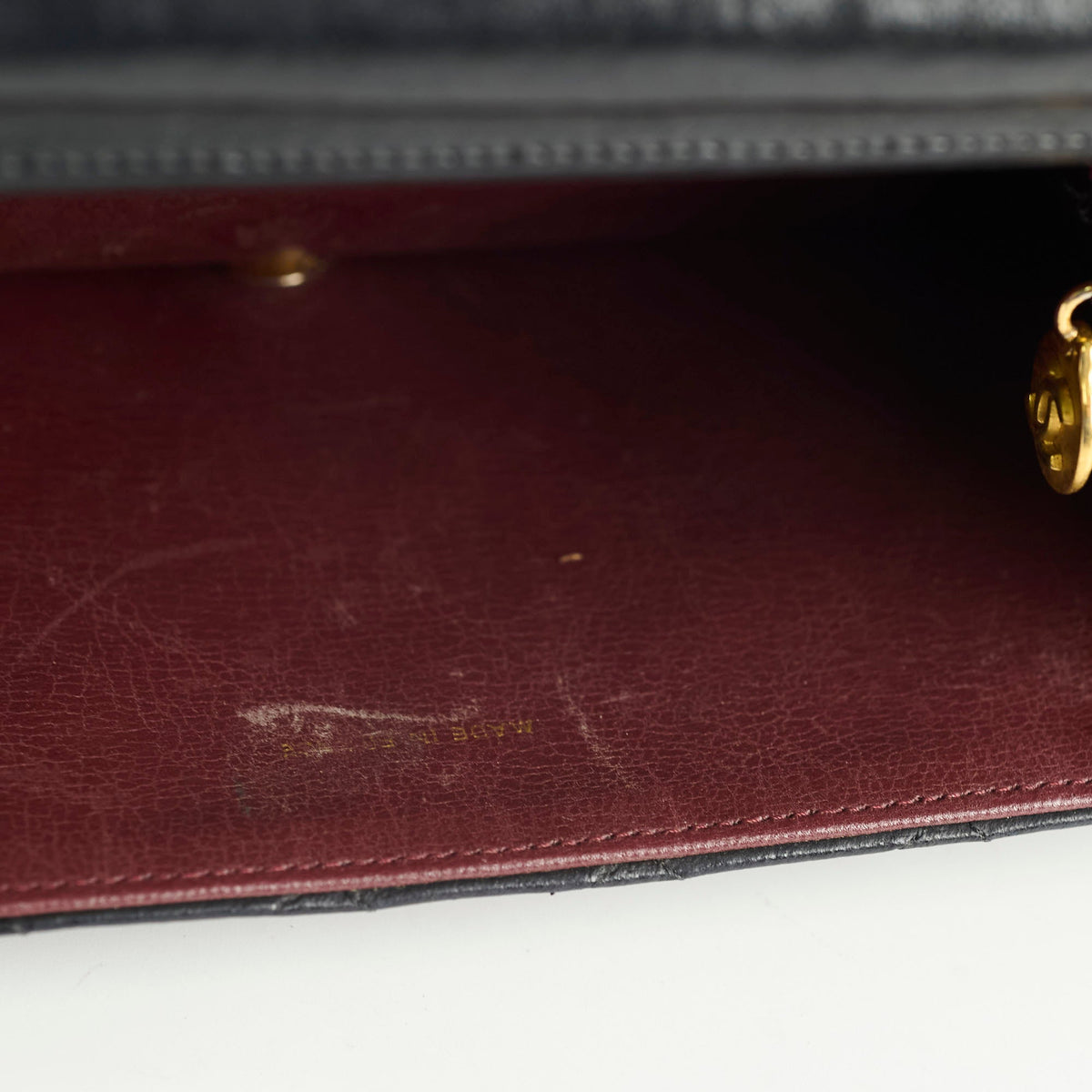 Chanel Vintage Square Flap Lambskin Black - photo 13