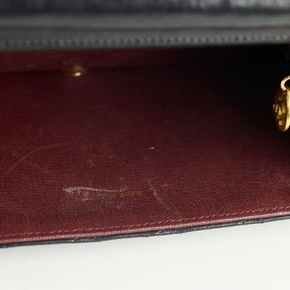 Chanel Vintage Square Flap Lambskin Black - photo 13