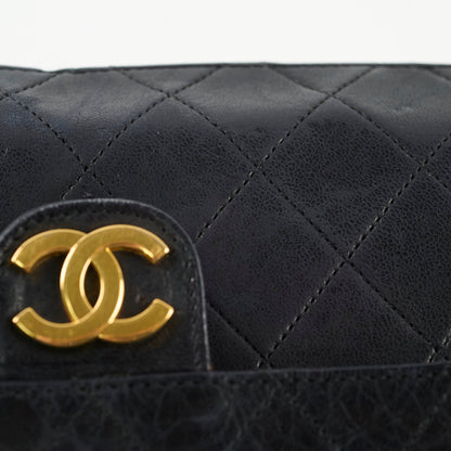 Chanel Vintage Square Flap Lambskin Black - photo 18
