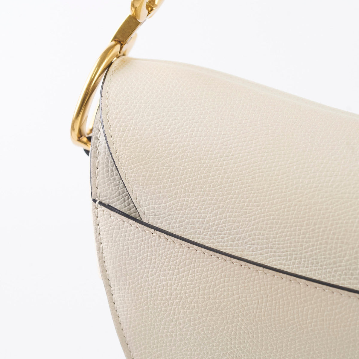 Christian Dior Medium Saddle Bag White - photo 7