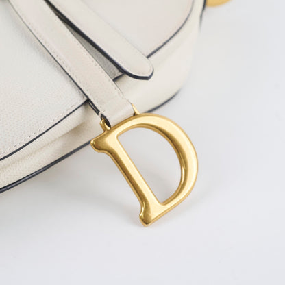 Christian Dior Medium Saddle Bag White - photo 13