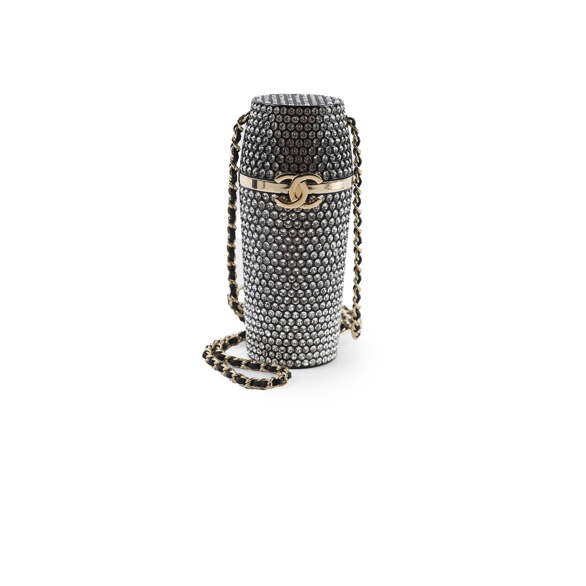 Chanel Crystal Lipstick Case With Chain 2021 - photo 1