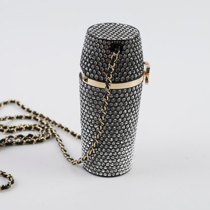 Chanel Crystal Lipstick Case With Chain 2021 - photo 2