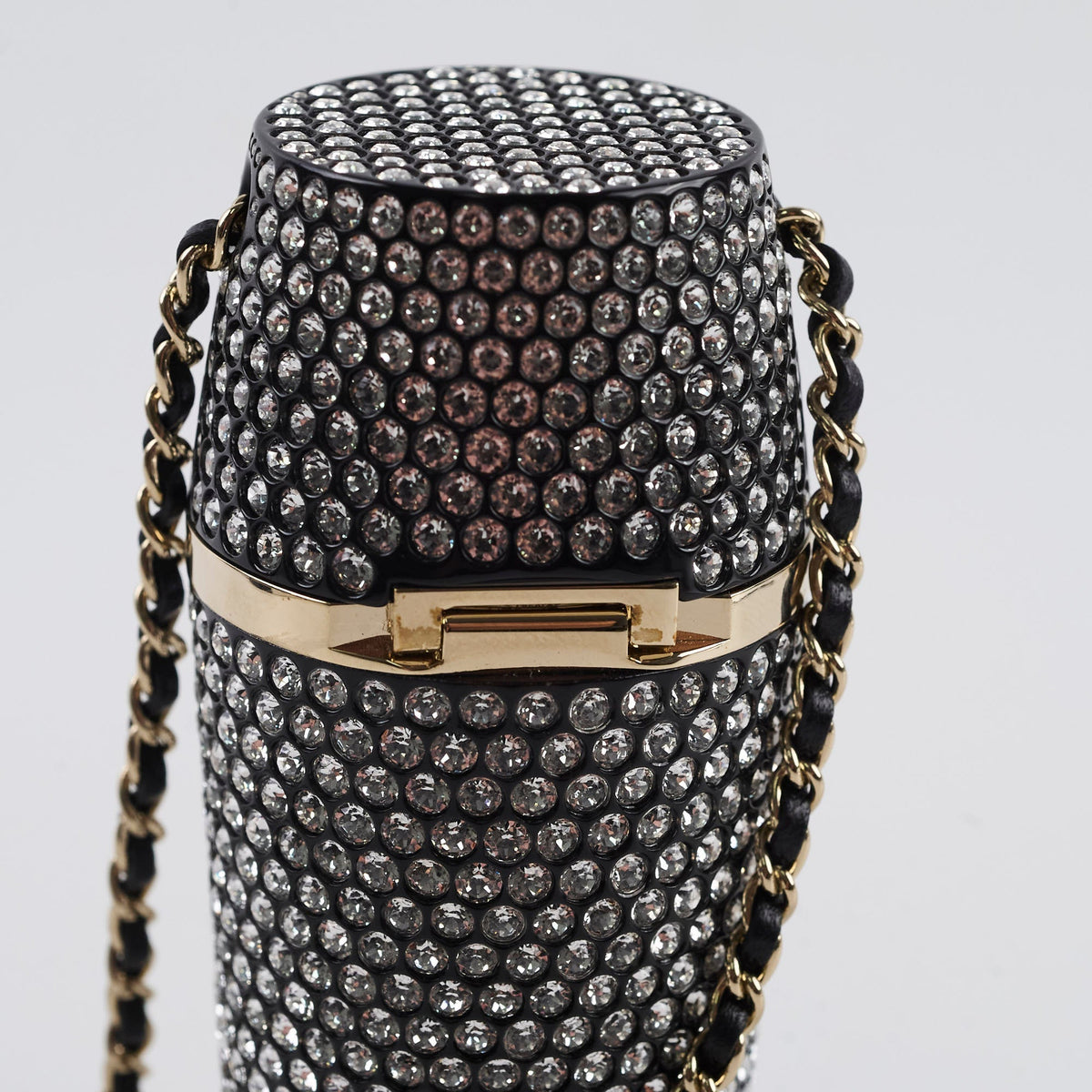 Chanel Crystal Lipstick Case With Chain 2021 - photo 3