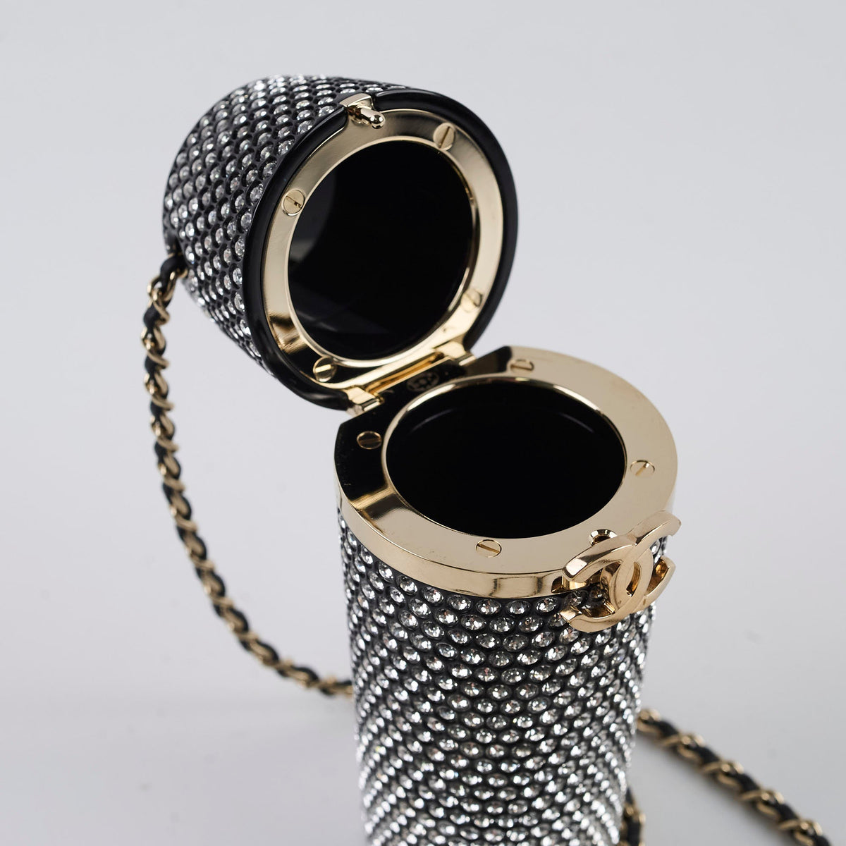 Chanel Crystal Lipstick Case With Chain 2021 - photo 5