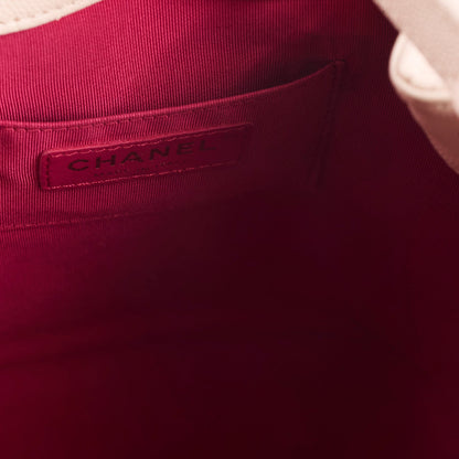 Chanel Caviar Drawstring Bucket Bag Light Pink 2020 - photo 5