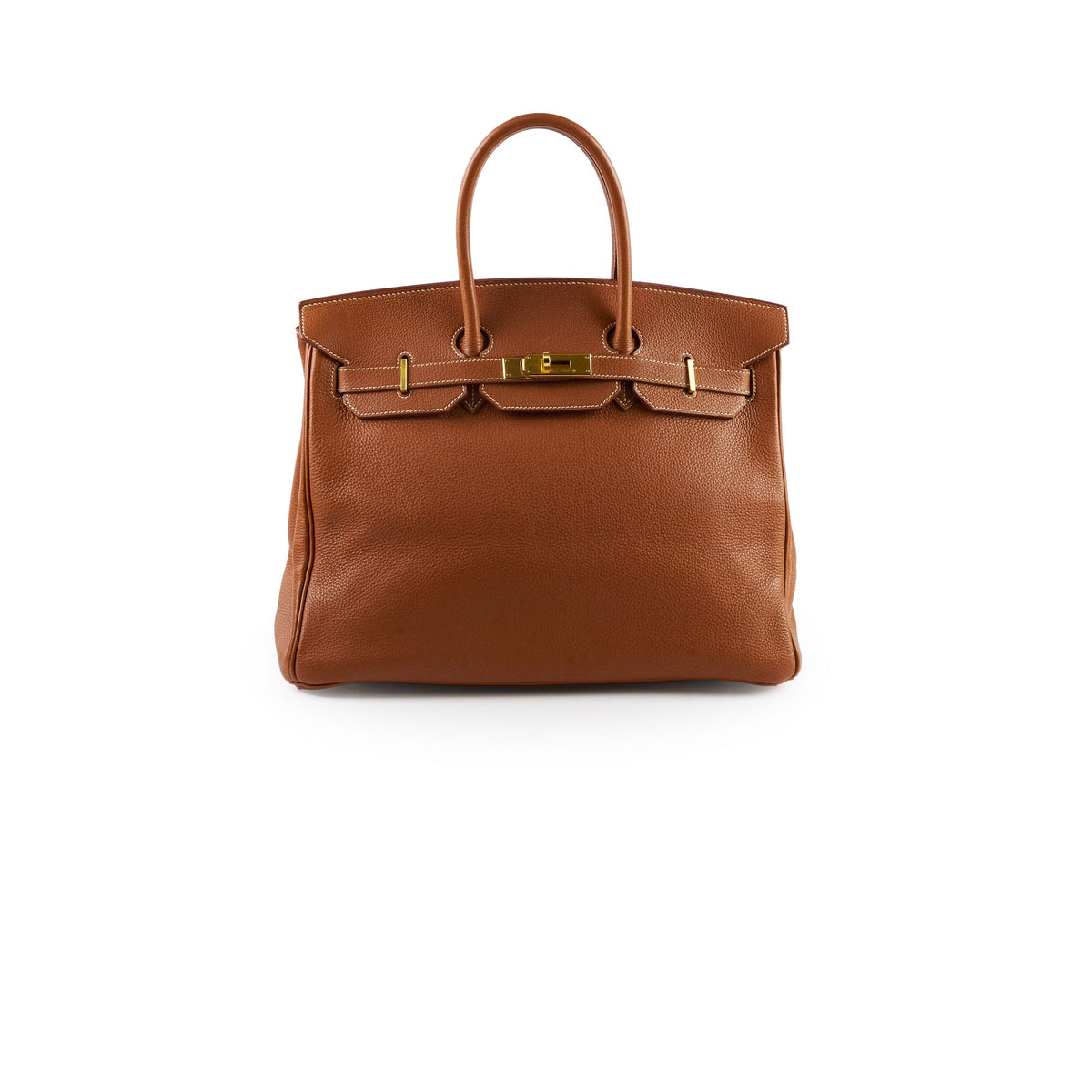 Hermes Birkin 35 Gold GHW Togo 2001 - photo 1