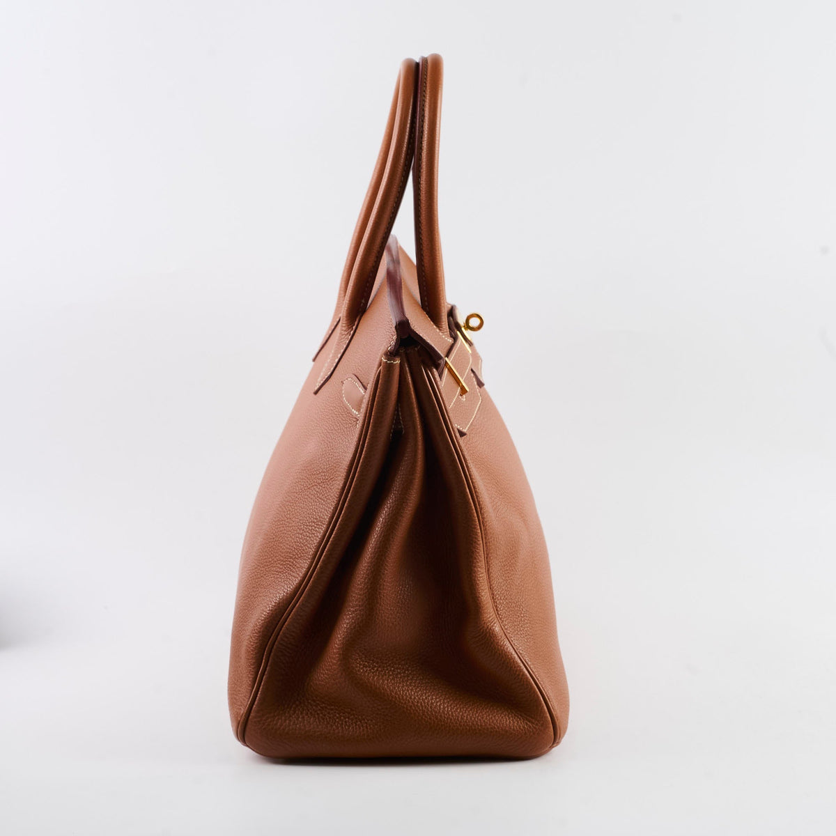 Hermes Birkin 35 Gold GHW Togo 2001 - photo 2