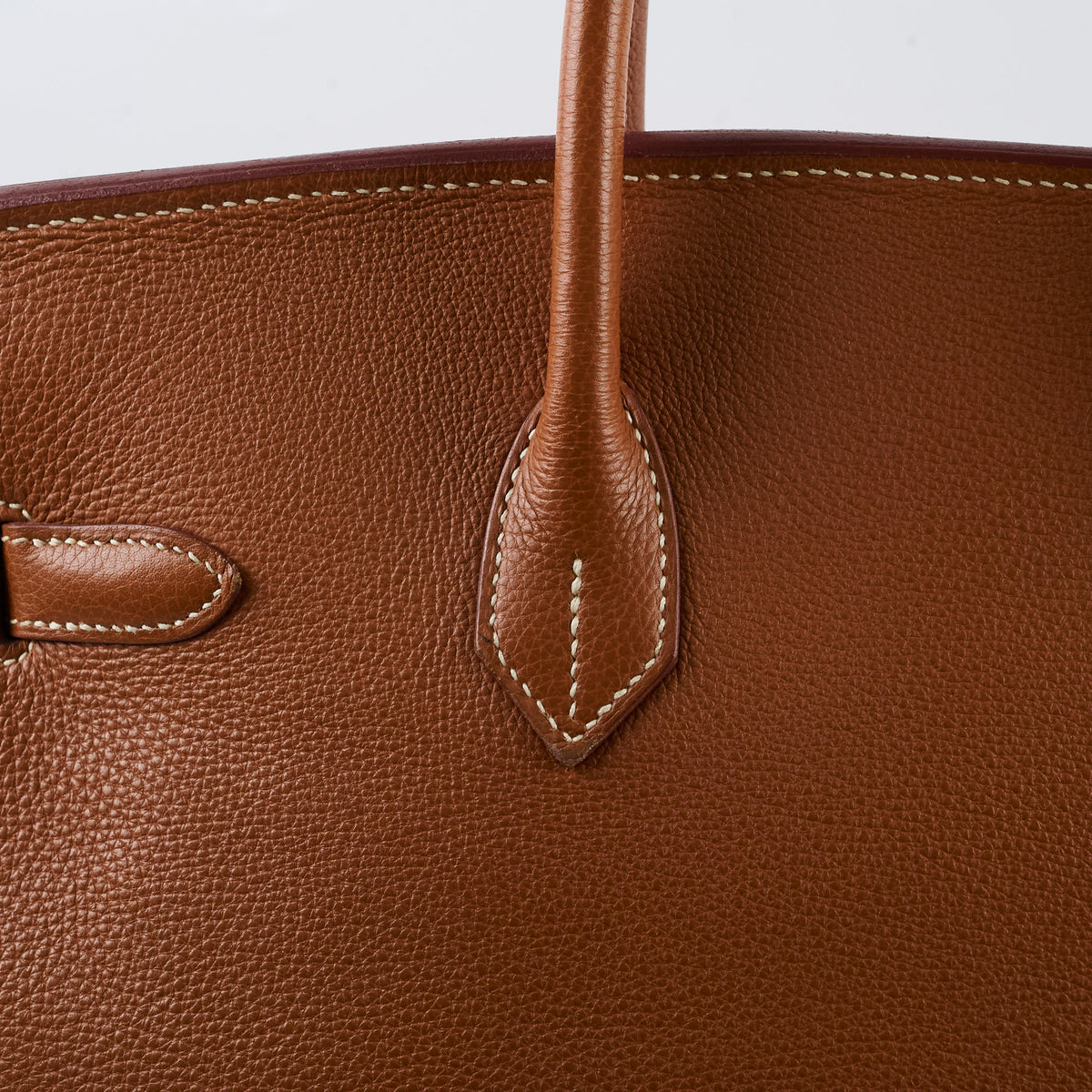 Hermes Birkin 35 Gold GHW Togo 2001 - photo 5
