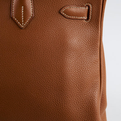 Hermes Birkin 35 Gold GHW Togo 2001 - photo 7