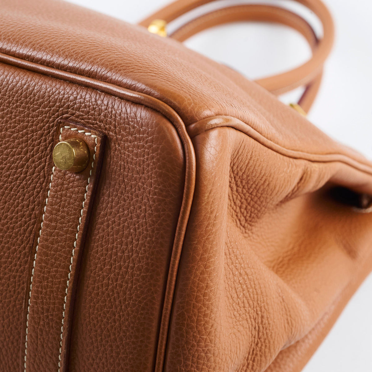 Hermes Birkin 35 Gold GHW Togo 2001 - photo 15