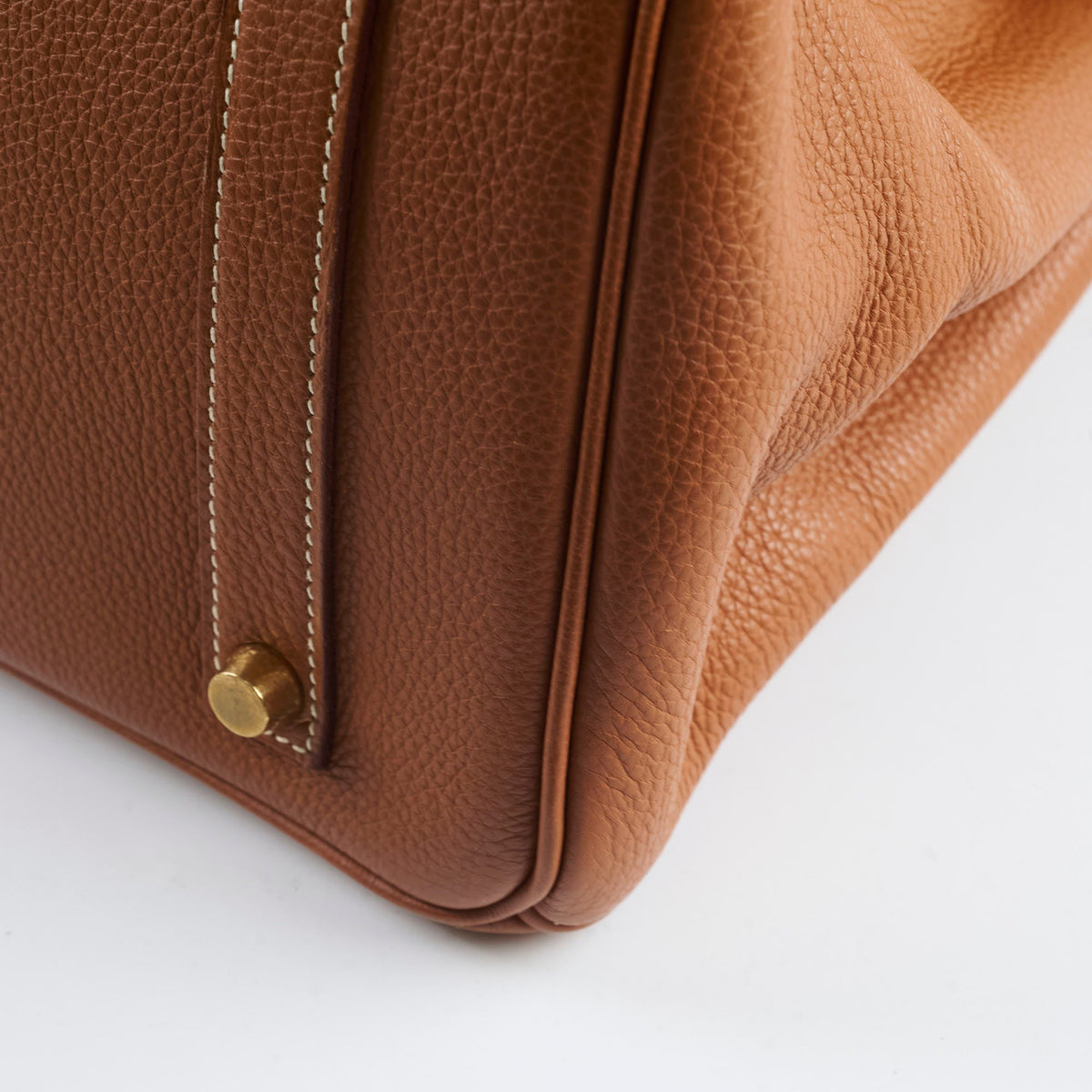 Hermes Birkin 35 Gold GHW Togo 2001 - photo 16