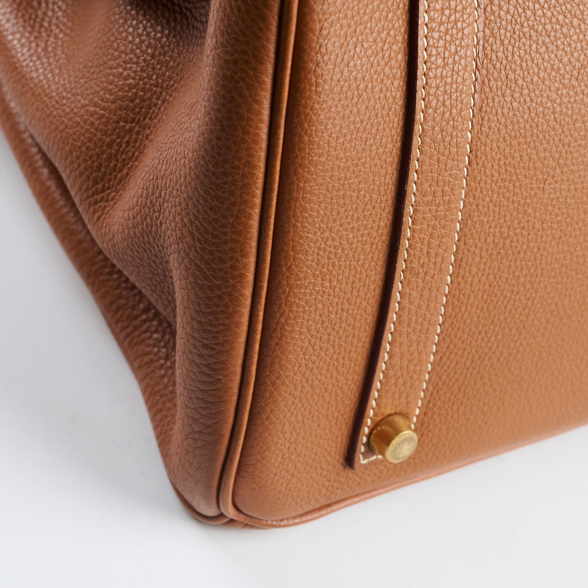 Hermes Birkin 35 Gold GHW Togo 2001 - photo 13
