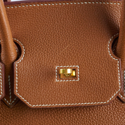 Hermes Birkin 35 Gold GHW Togo 2001 - photo 10