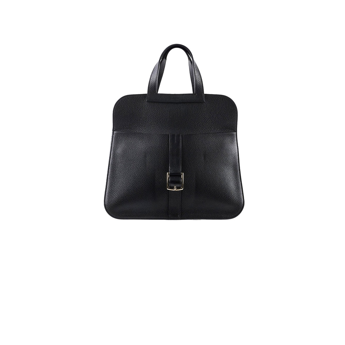 Hermes Halzan 31 Black PHW A Stamp - photo 1