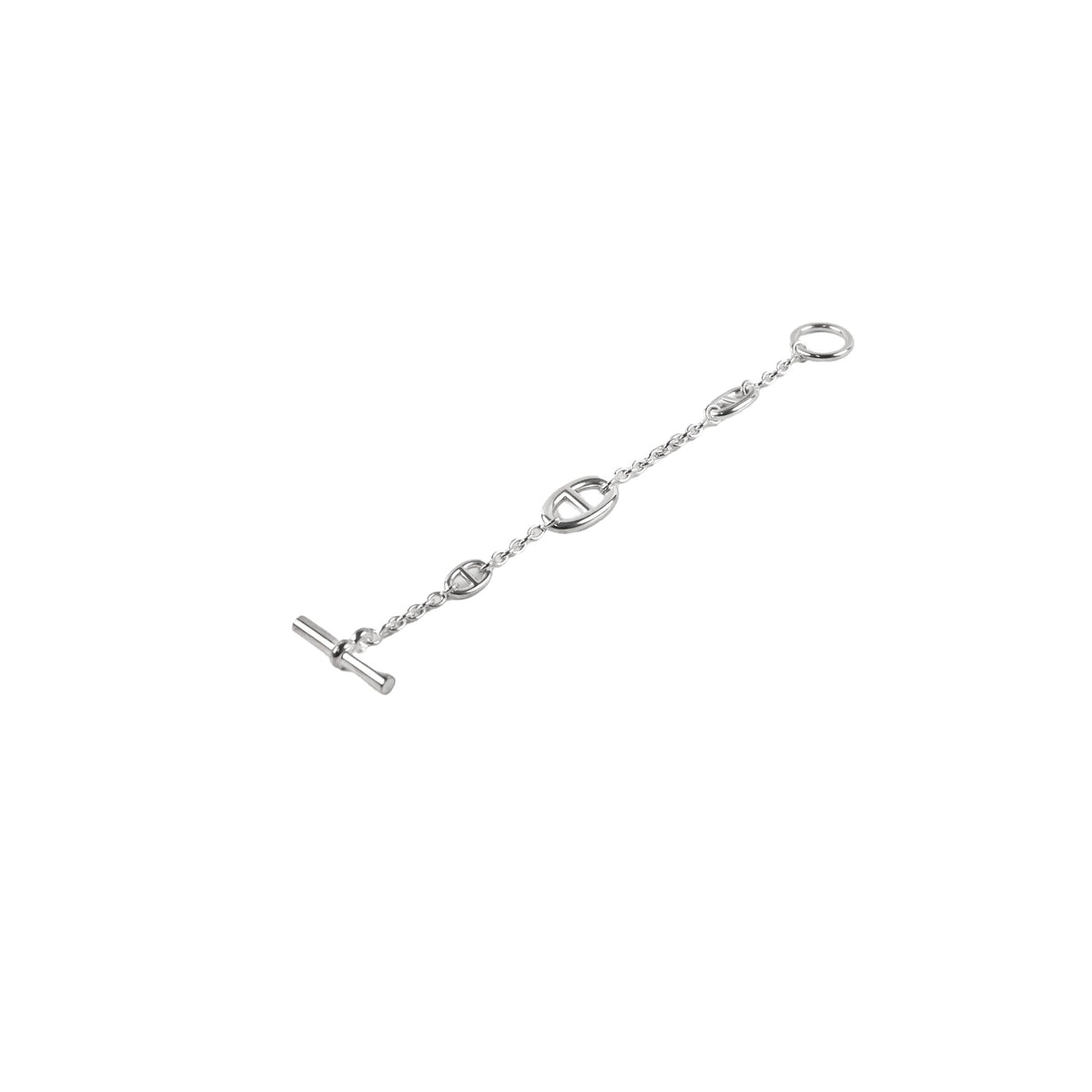 Hermes Chaine D'Ancre Silver Bracelet - photo 1
