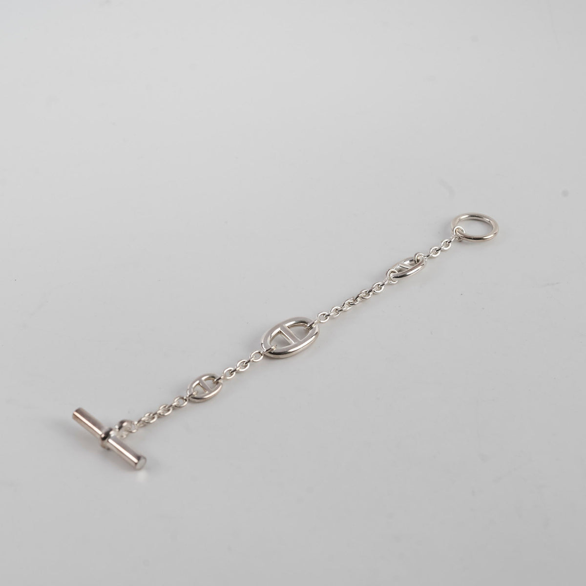 Hermes Chaine D'Ancre Silver Bracelet - photo 2
