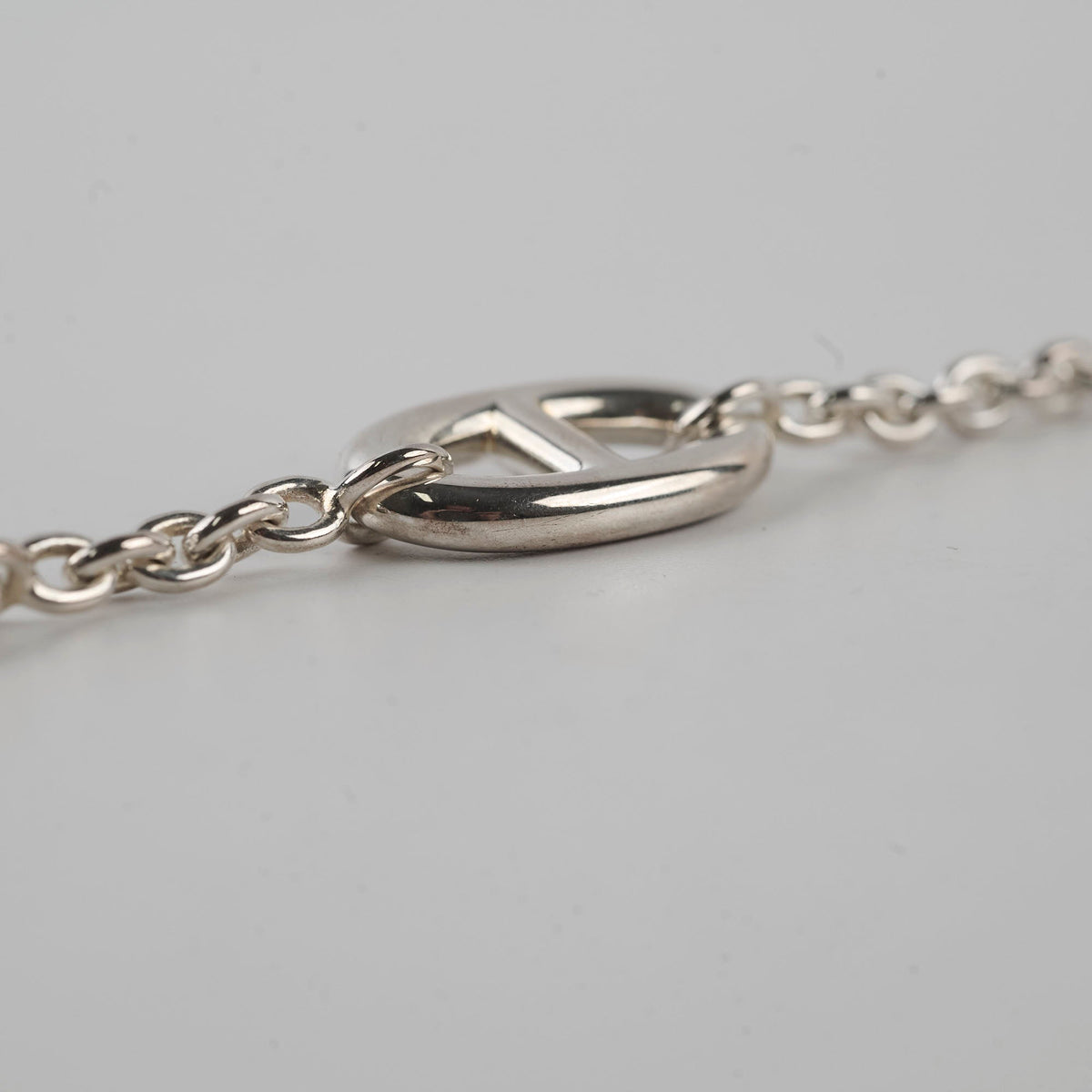 Hermes Chaine D'Ancre Silver Bracelet - photo 5
