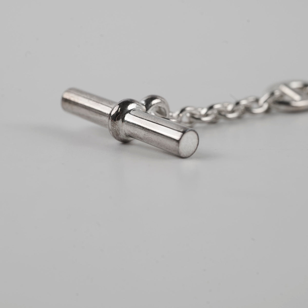 Hermes Chaine D'Ancre Silver Bracelet - photo 6
