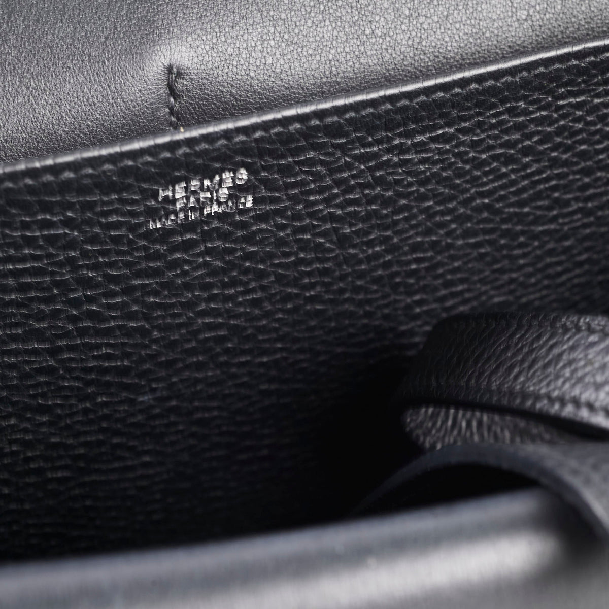 Hermes Halzan 31 Black PHW A Stamp - photo 9