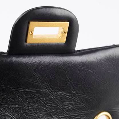 Chanel Mini Reissue Black GHW Microchipped - photo 7