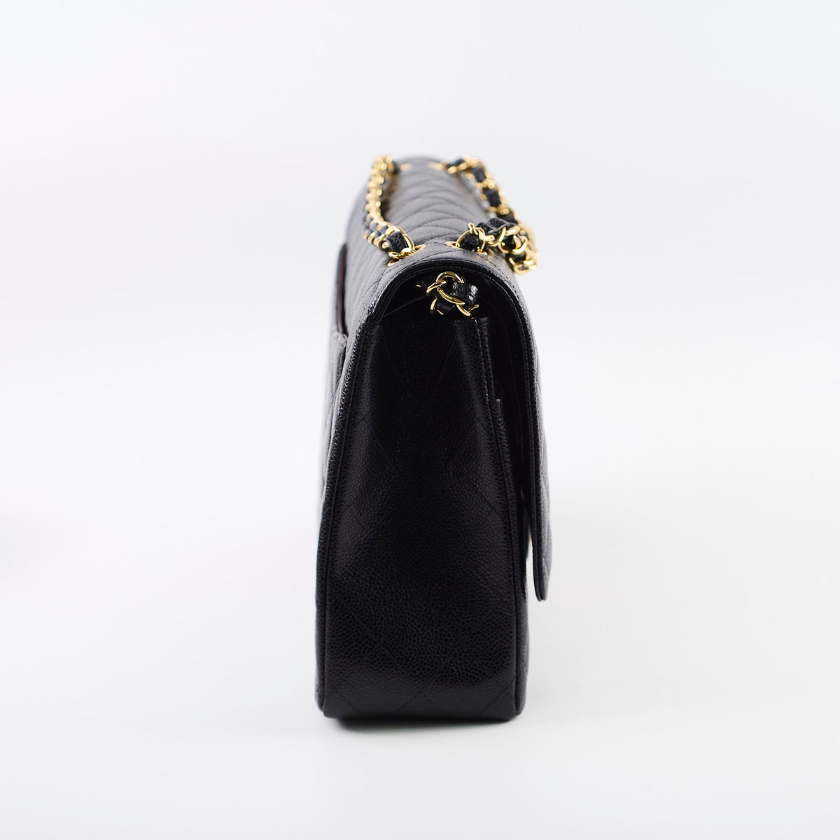 Chanel Maxi Classic Double Flap Black Caviar 2022 - photo 2