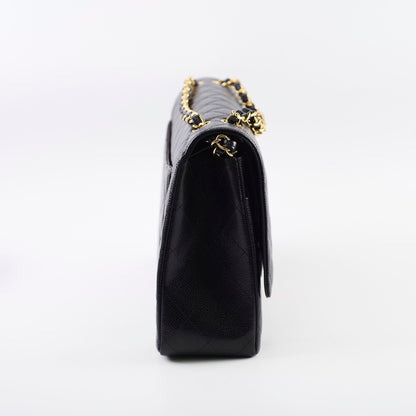 Chanel Maxi Classic Double Flap Black Caviar 2022 - photo 2