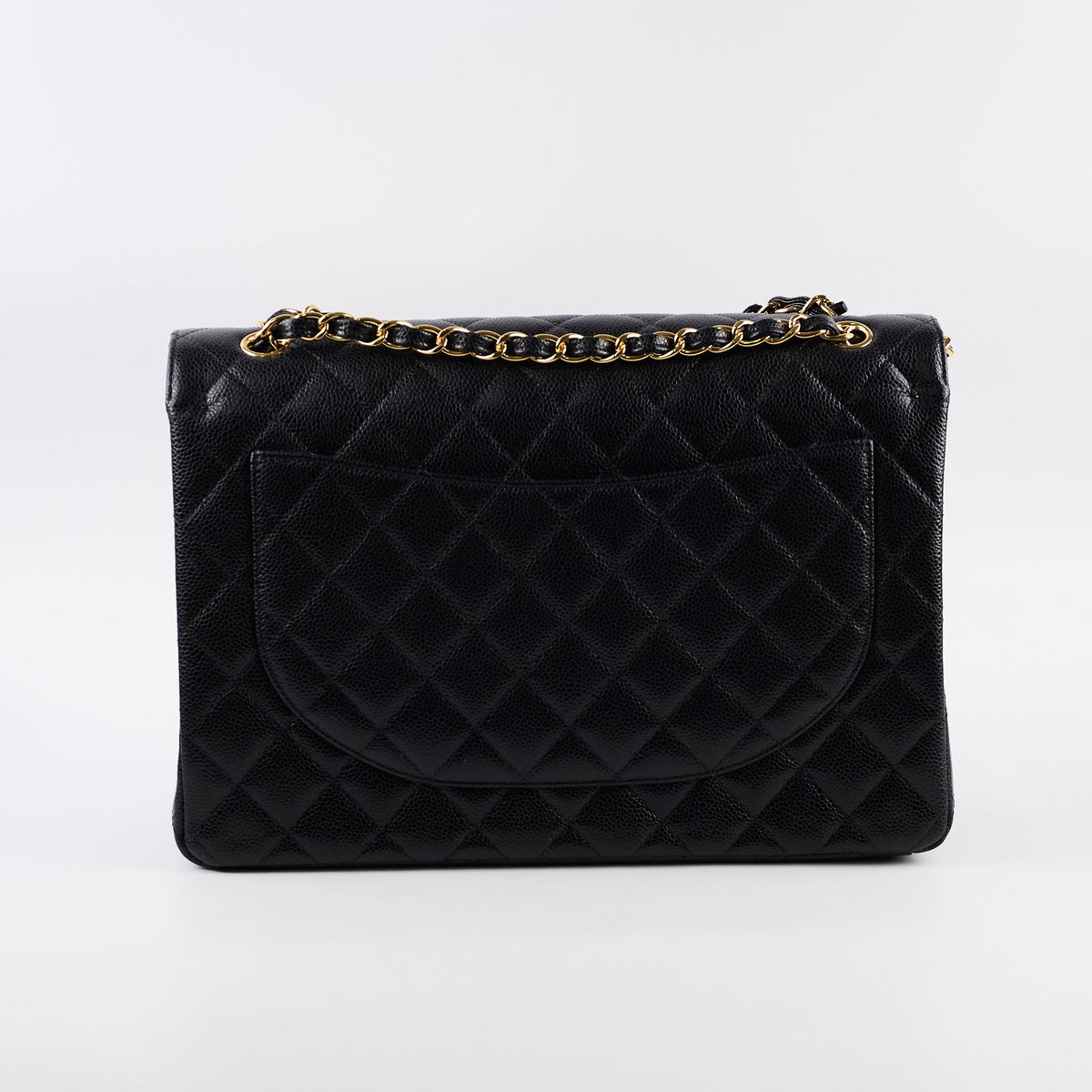 Chanel Maxi Classic Double Flap Black Caviar 2022 - photo 3