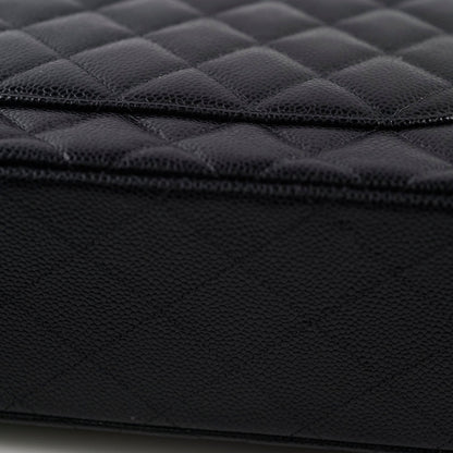 Chanel Maxi Classic Double Flap Black Caviar 2022 - photo 19