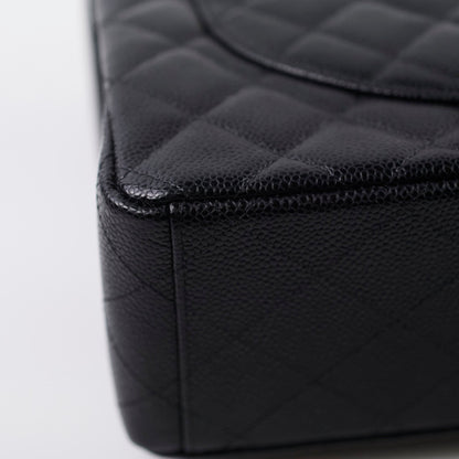 Chanel Maxi Classic Double Flap Black Caviar 2022 - photo 18