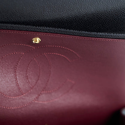 Chanel Maxi Classic Double Flap Black Caviar 2022 - photo 14