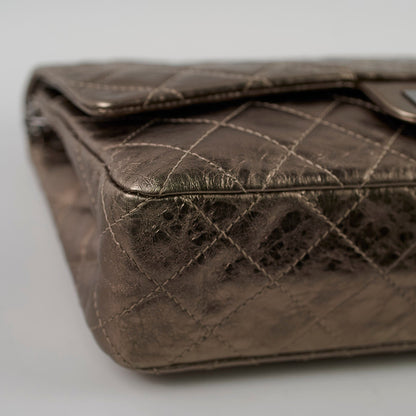 Chanel Reissue 227 Quilted Flap Bronze Serial 11 - photo 15