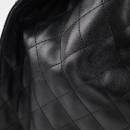 Chanel 25 Caviar Large Black Microchip - photo 7