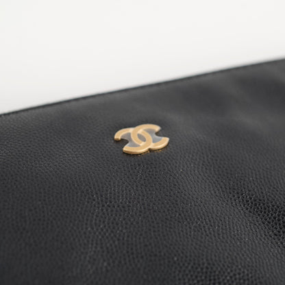 Chanel 25 Caviar Large Black Microchip - photo 15