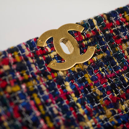 Chanel 19 Tweed Small Multicolor Microchip - photo 5