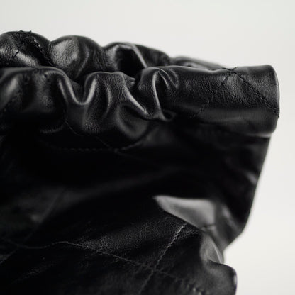 Chanel 22 Calfskin Large GHW Black Microchip - photo 12